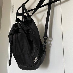 SOLD - Adidas Women's Black Originals Bucket Bag